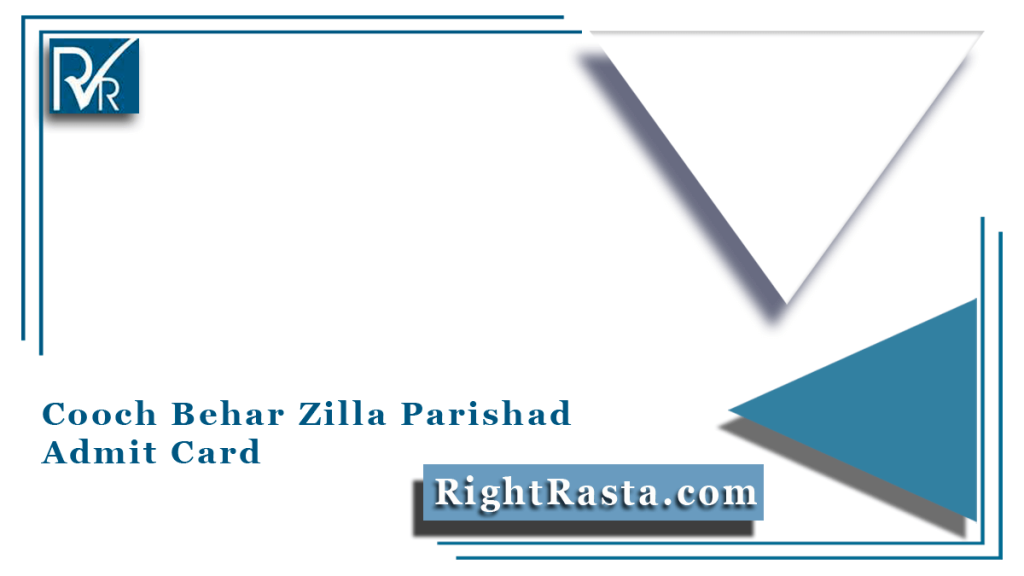 Cooch Behar Zilla Parishad Admit Card