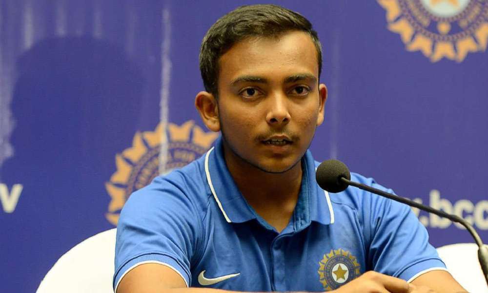 Prithvi Shaw Biography, Wiki, Age, Height, Parents, Wife, Net Worth