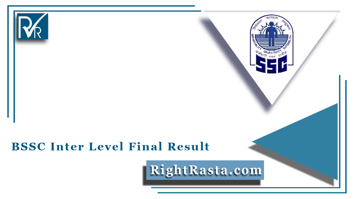 BSSC Inter Level Final Result