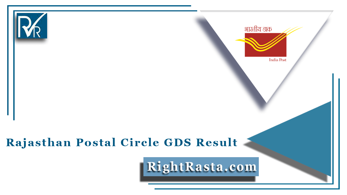 Rajasthan Postal Circle GDS Result