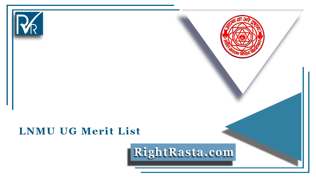 LNMU UG Merit List