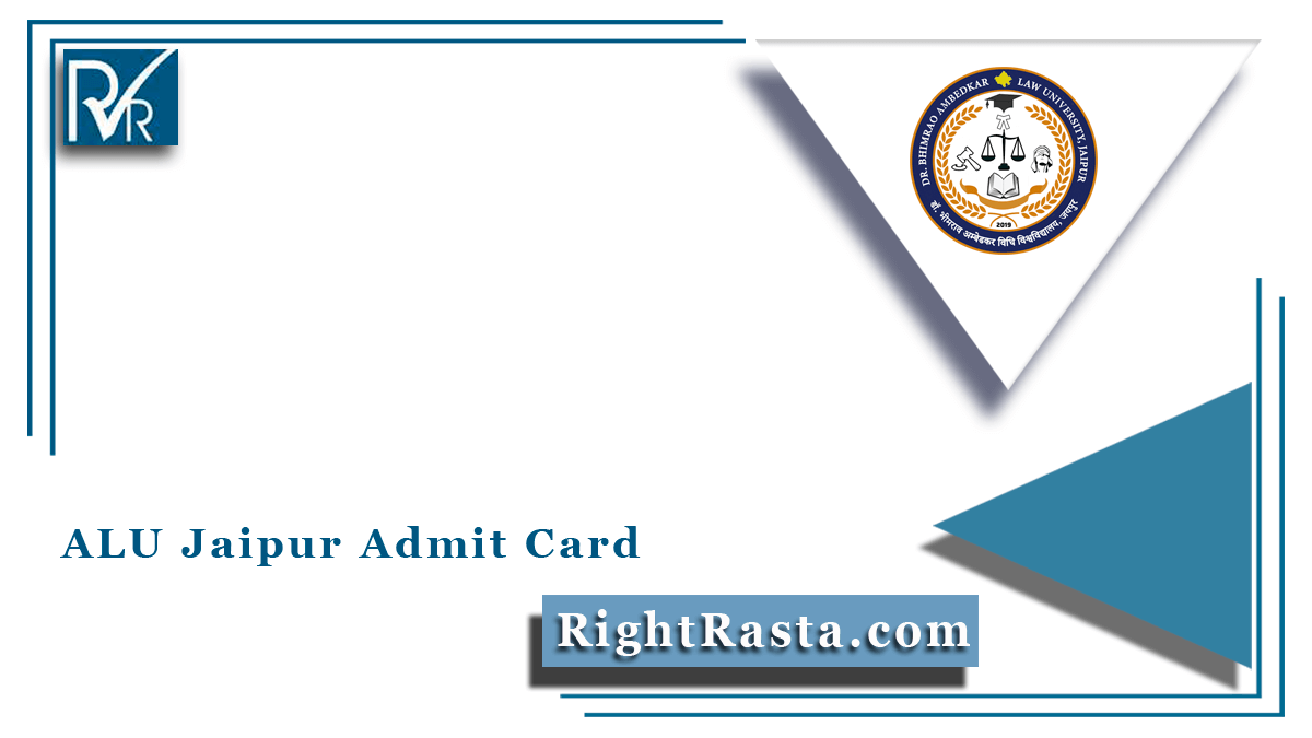 ALU Jaipur Admit Card