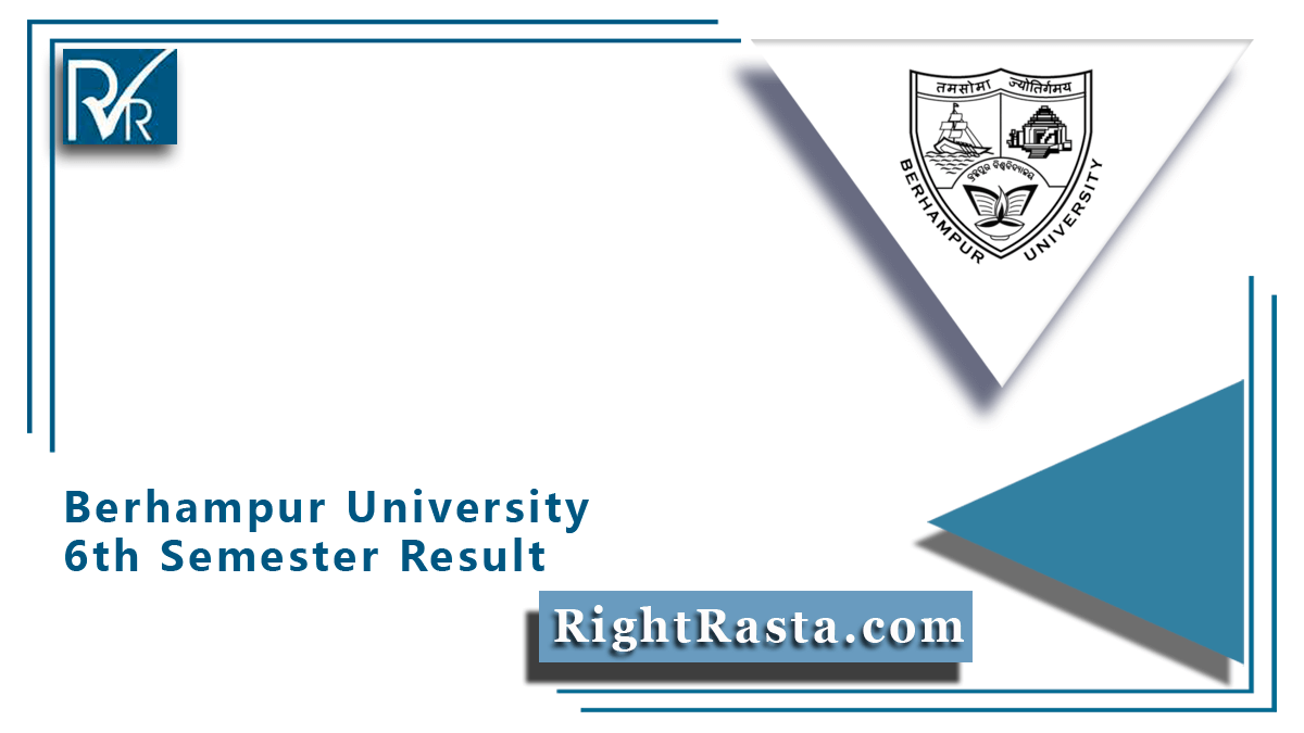 Berhampur University 6th Semester Result