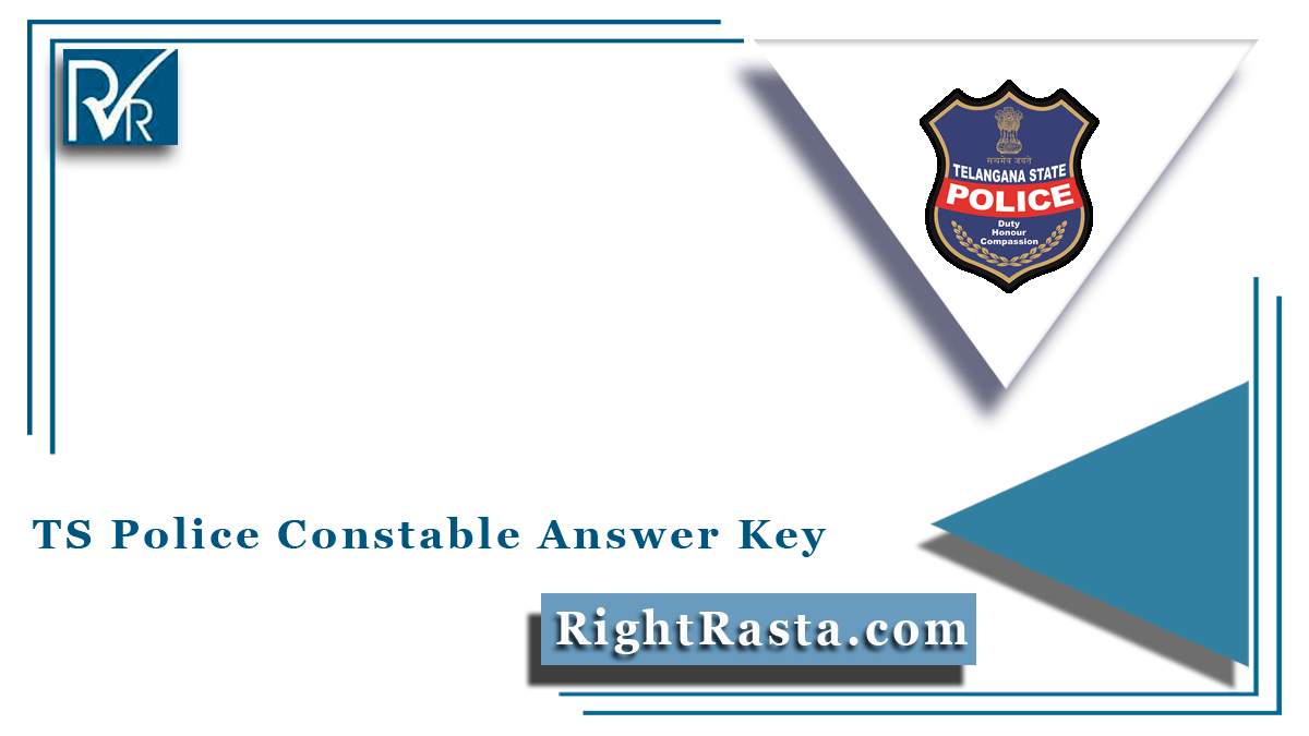 TS Police Constable Answer Key