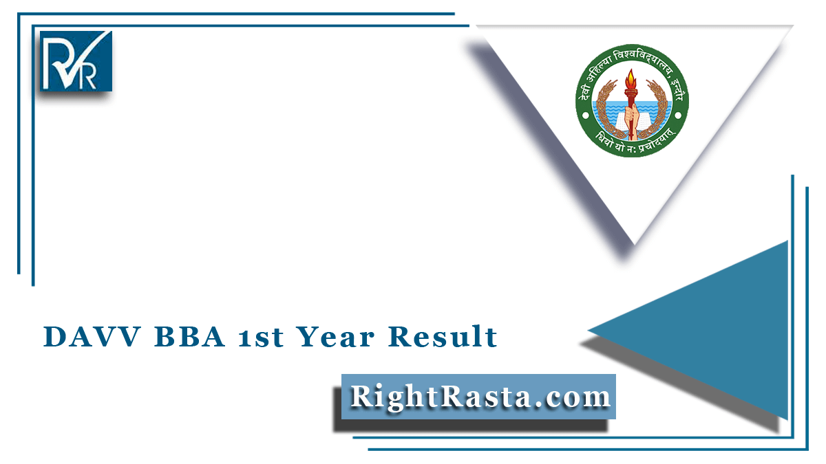 DAVV BBA 1st Year Result