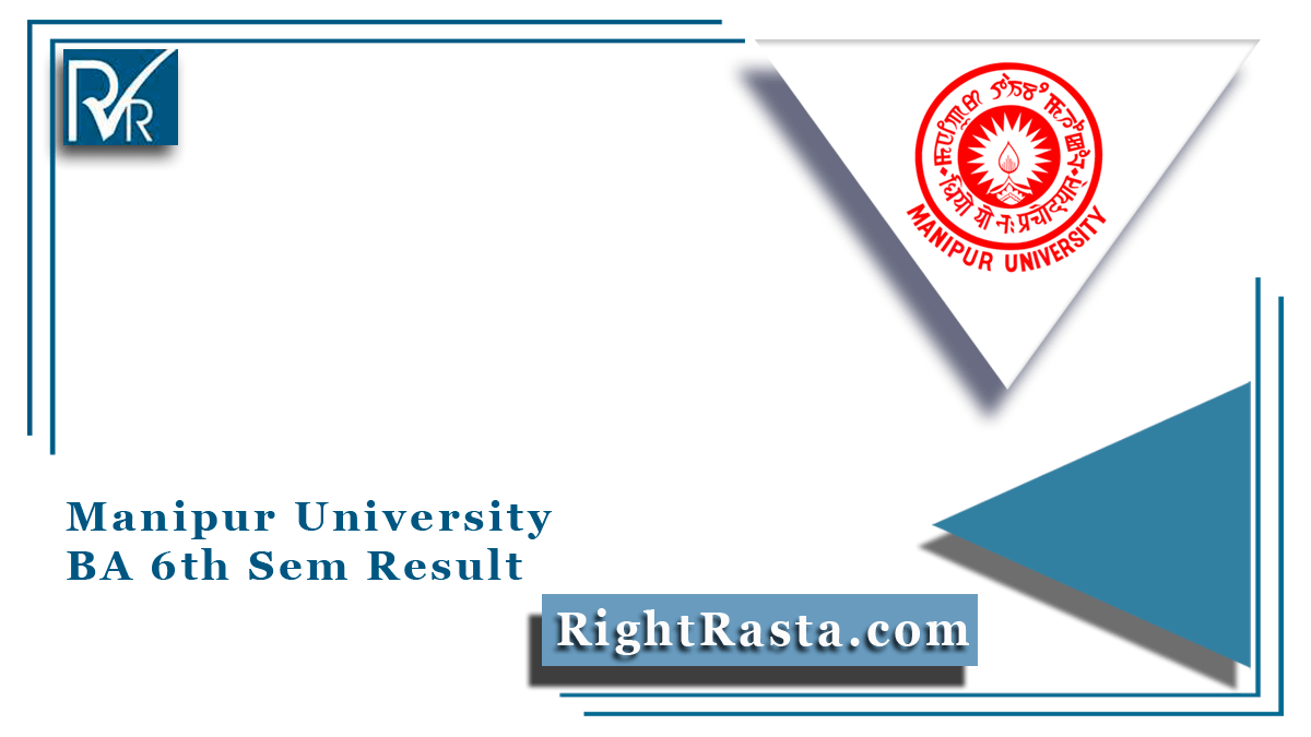 Manipur University BA 6th Sem Result