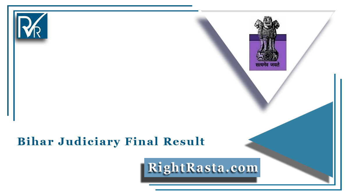 Bihar Judiciary Final Result