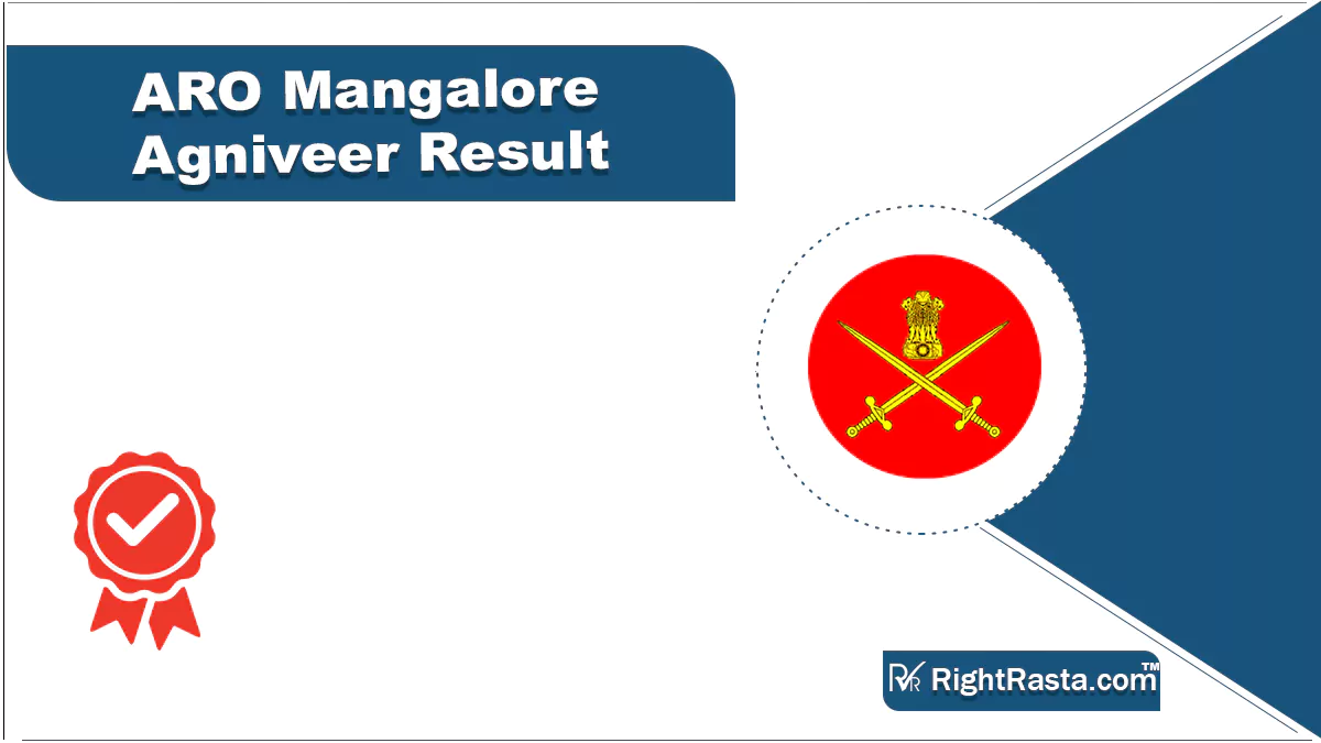 ARO Mangalore Agniveer Result