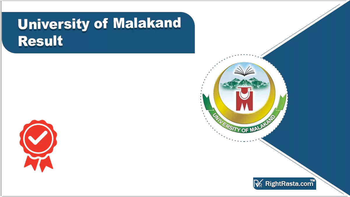 University of Malakand Result