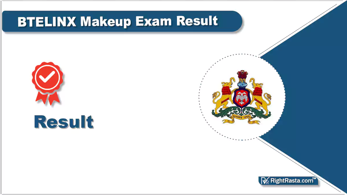 BTELINX Makeup Exam Result