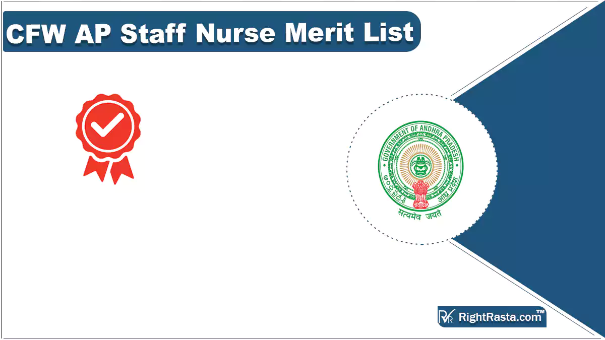CFW AP Staff Nurse Merit List