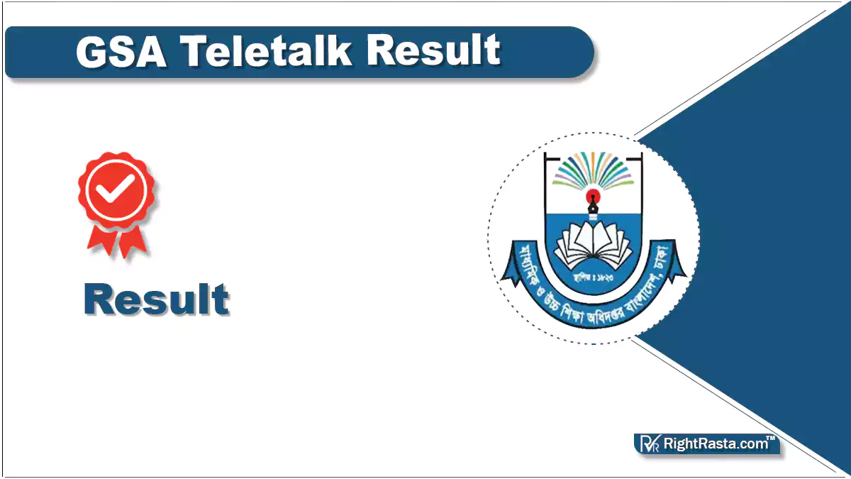GSA Teletalk Result
