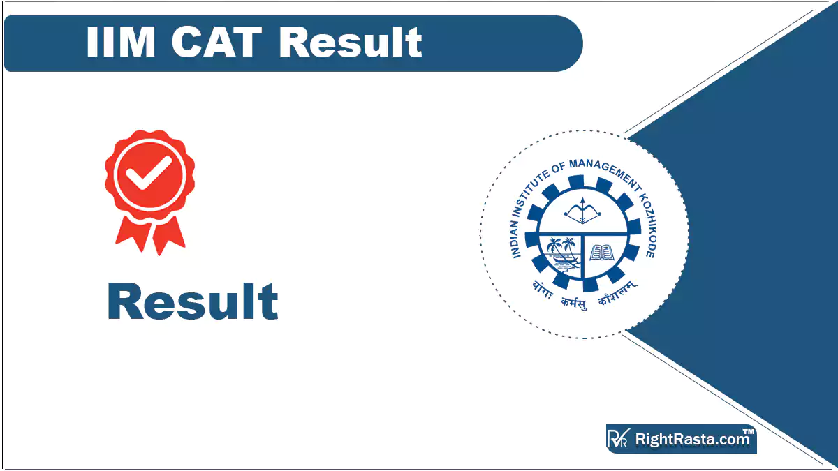 IIM CAT Result