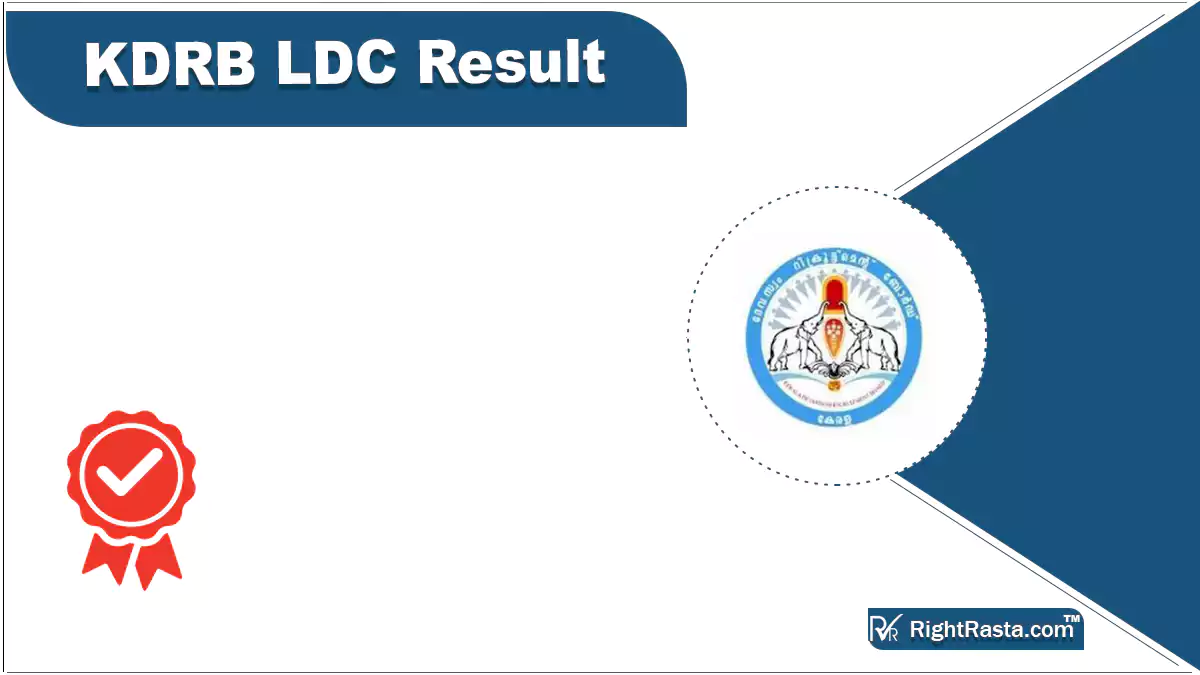 KDRB LDC Result