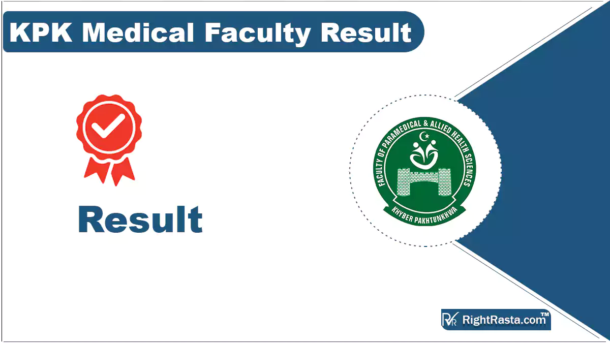 KPK Medical Faculty Result