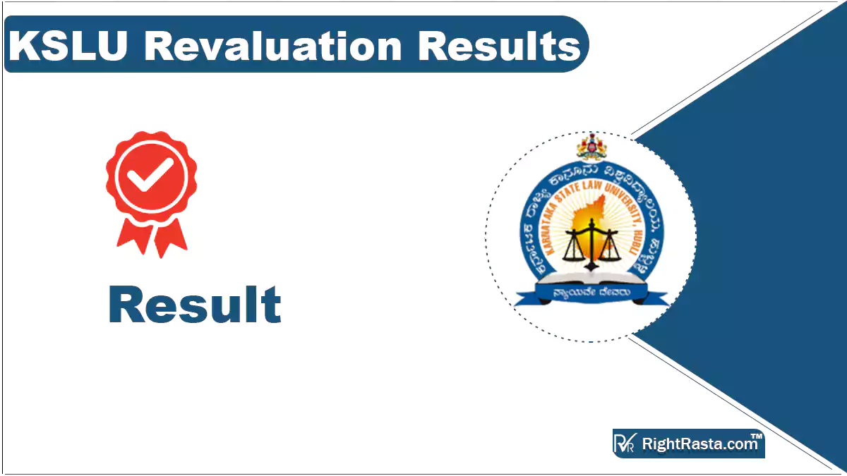KSLU Revaluation Results