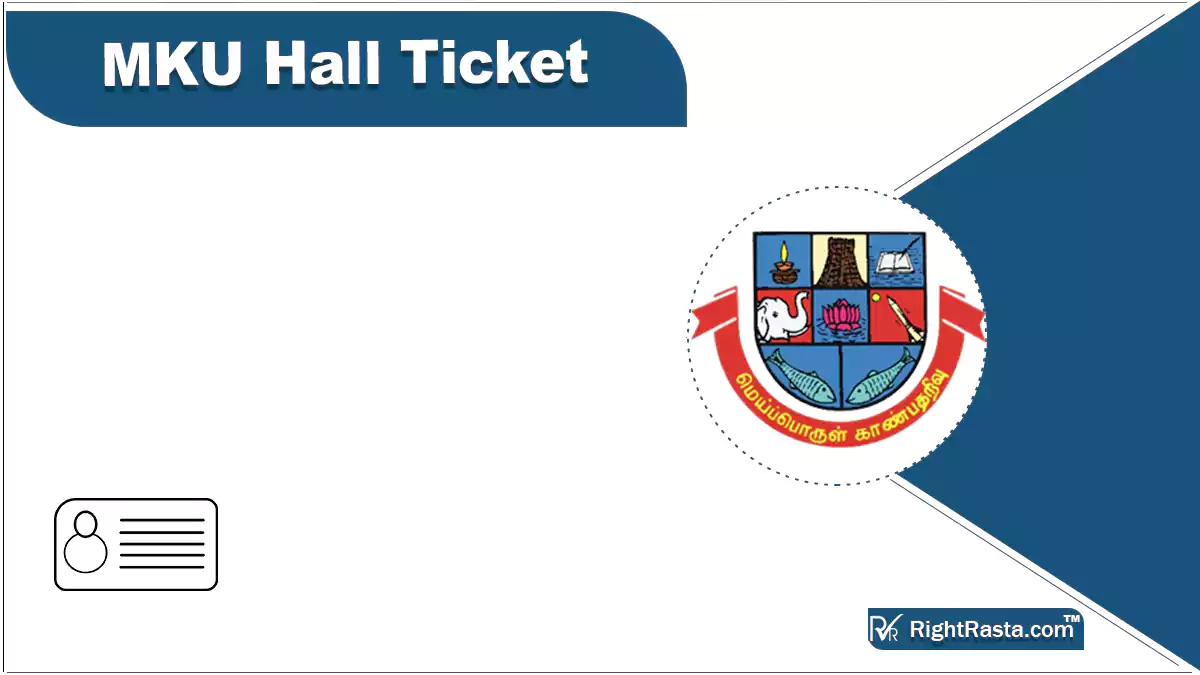 MKU Hall Ticket