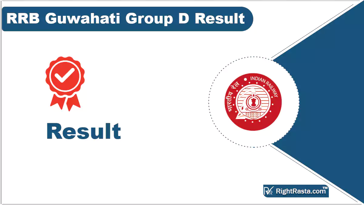 RRB Guwahati Group D Result