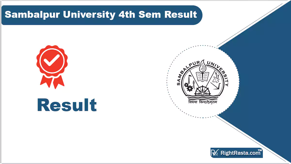 Sambalpur University 4th Sem Result
