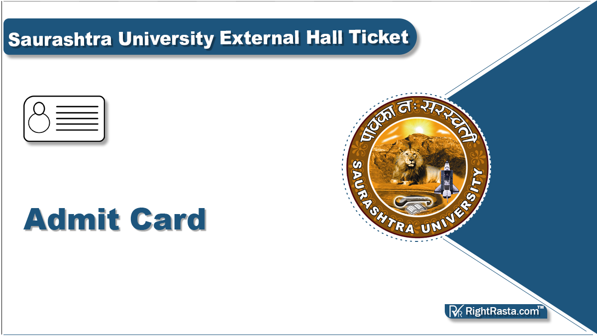 Saurashtra University External Hall Ticket