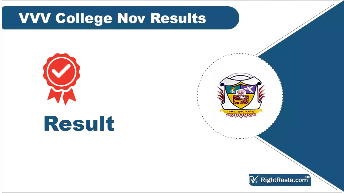 VVV College Nov Results