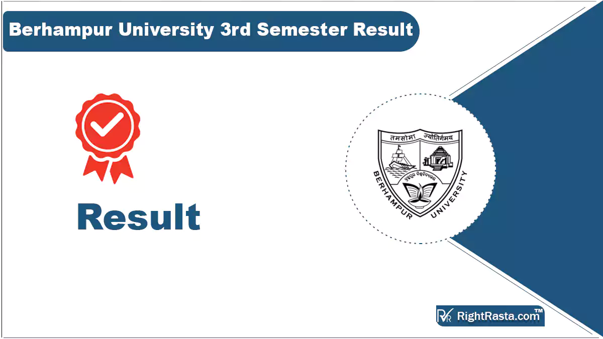 Berhampur University 3rd Semester Result