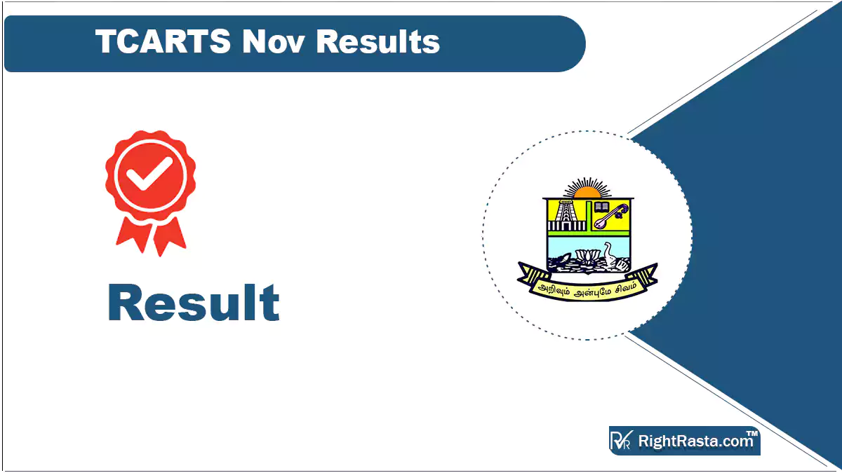 TCARTS Nov Results