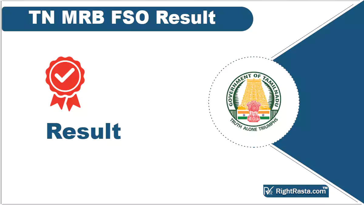 TN MRB FSO Result