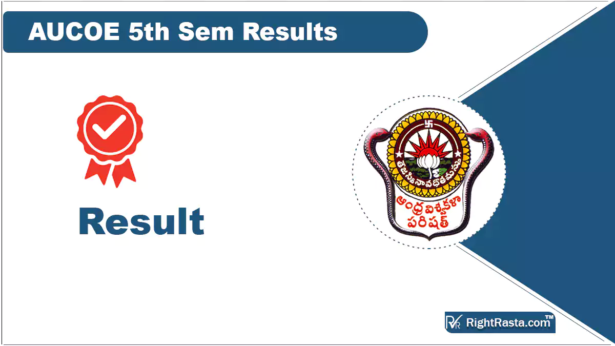 AUCOE 5th Sem Results