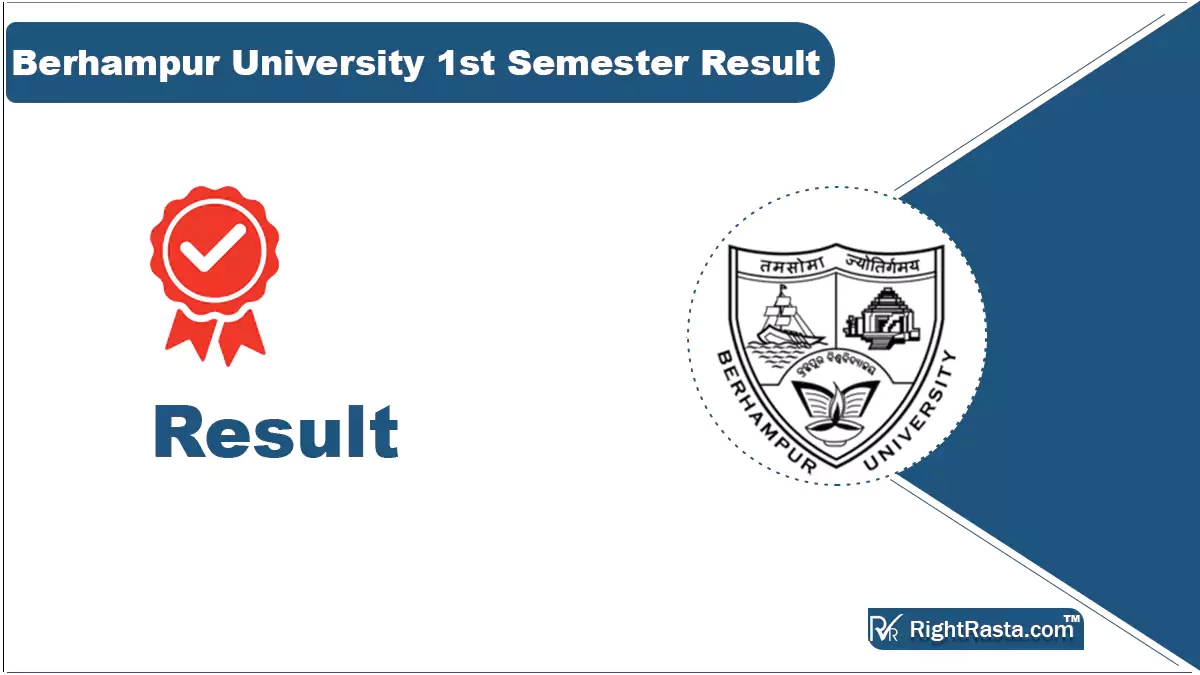 Berhampur University 1st Semester Result