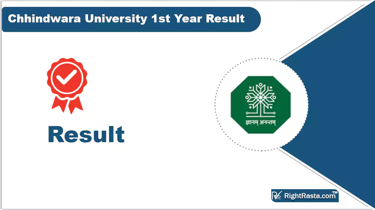 Chhindwara University 1st Year Result