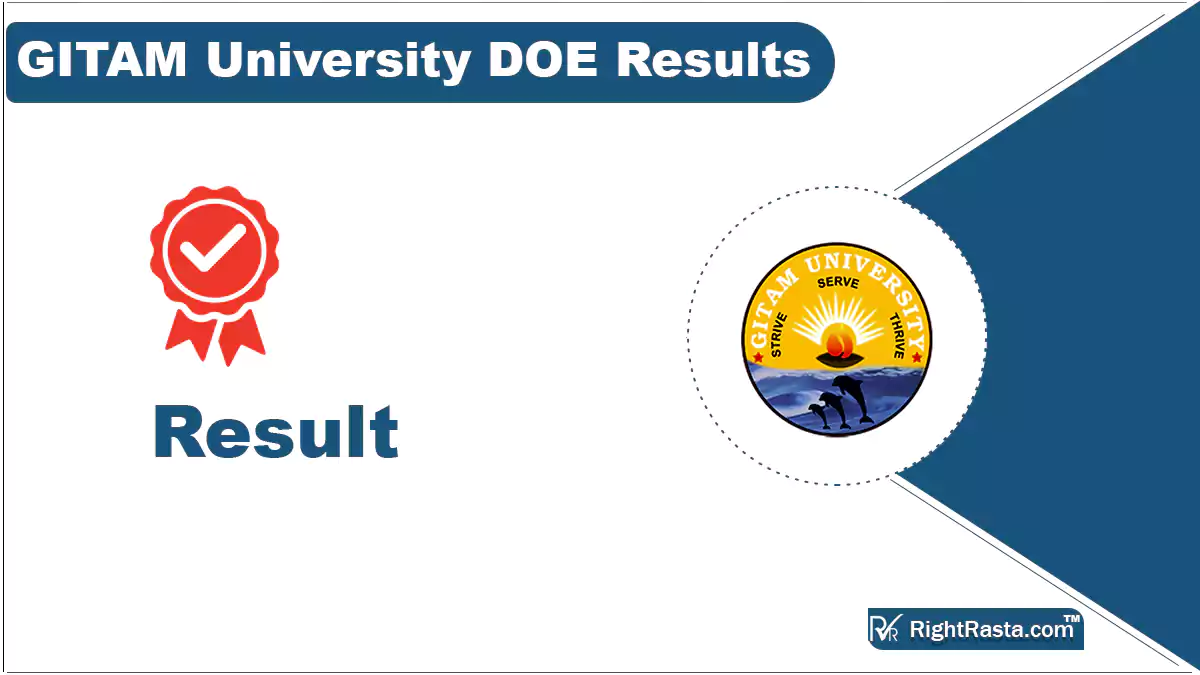 GITAM University DOE Results