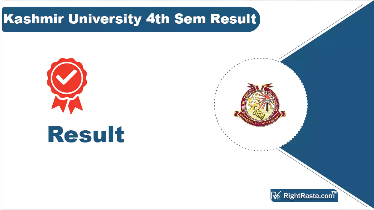 Kashmir University 4th Sem Result