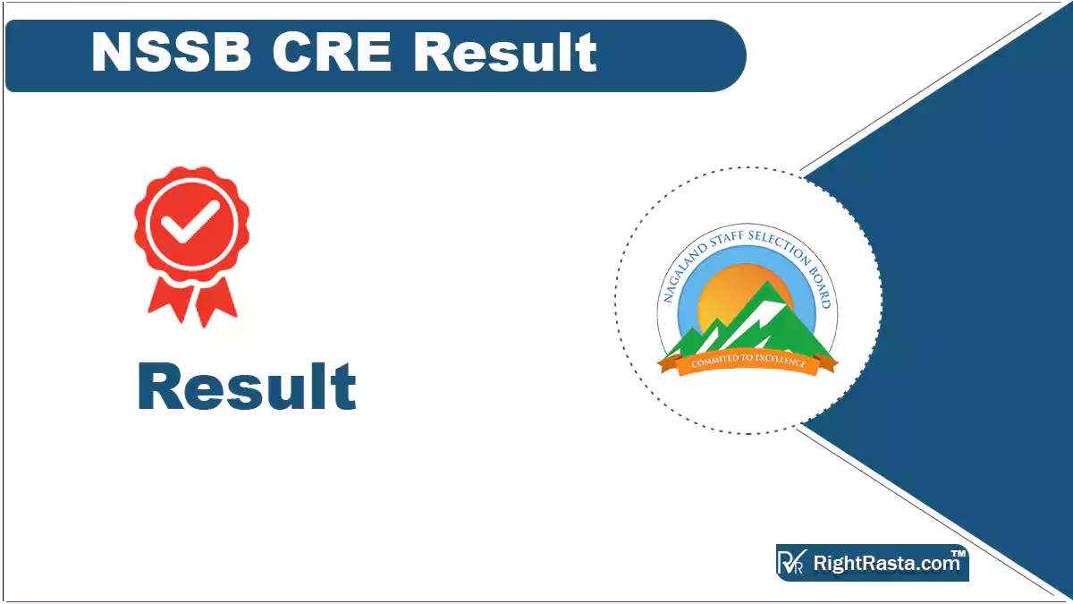 NSSB CRE Result