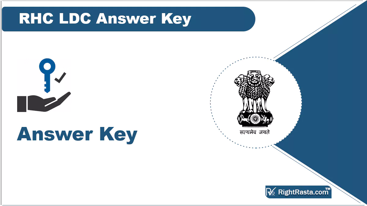 RHC LDC Answer Key