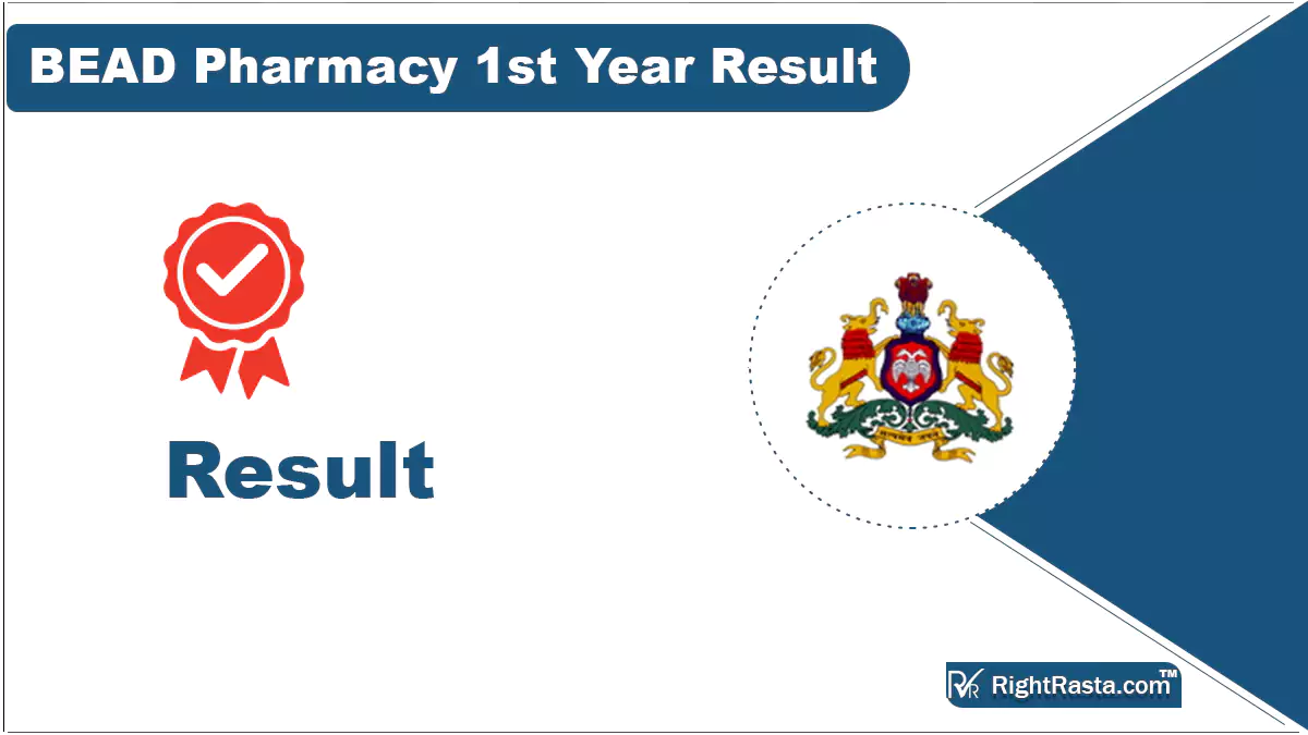 BEAD Pharmacy 1st Year Result