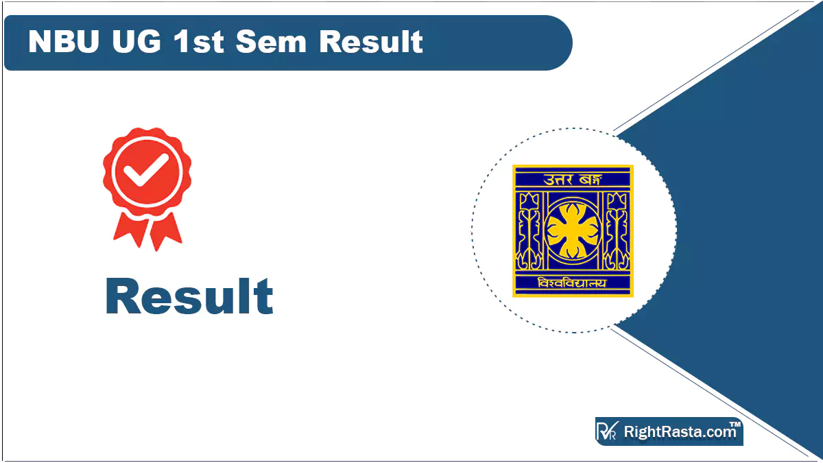 NBU UG 1st Sem Result
