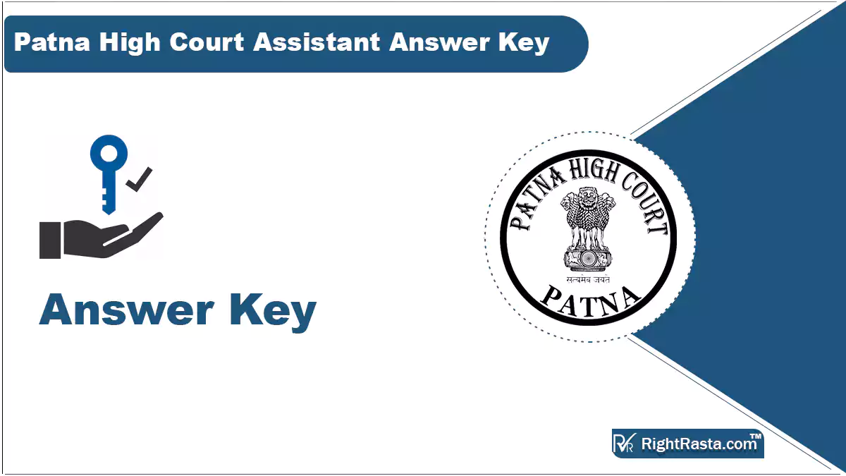 Patna High Court Assistant Answer Key